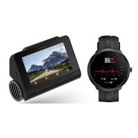 Відеореєстратор 70MAI A810 4K + розумний годинник Maimo R WT2001