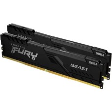 Оперативна пам'ять RAM Kingston FURY Beast DDR4 64GB (2 x 32GB) 3200 black