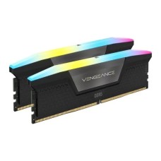 Оперативна пам'ять Corsair Vengeance RGB DDR5 96 ГБ (2 x 48 ГБ) 6000 CL30 black