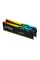 Оперативна пам'ять RAM Kingston FURY Beast RGB DDR5 16GB (2 x 8GB) 5200 CL36 black