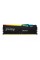 Оперативна пам'ять RAM Kingston FURY Beast RGB DDR5 16GB (2 x 8GB) 5200 CL36 black