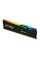 Оперативна пам'ять RAM Kingston FURY Beast RGB DDR5 16GB (2 x 8GB) 5200 CL36 black