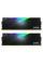 Оперативна пам'ять Adata XPG Lancer RGB DDR5 32GB (2x16GB) 7200 CL34 gray