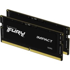 Оперативна пам'ять Kingston FURY Impact DDR5 32GB (2 x 16GB) 4800 CL38 SODIMM black