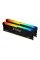 Оперативна пам'ять Kingston FURY Beast RGB DDR4 16 ГБ (2 x 8 ГБ) 3200 CL16 black