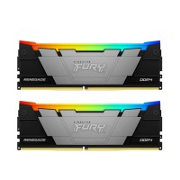 Оперативна пам'ять Kingston FURY Renegade RGB DDR4 16 ГБ (2 x 8 ГБ) 3200 CL16 сірий