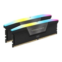 Оперативна пам'ять Corsair Vengeance RGB DDR5 48 ГБ (2 x 24 ГБ) 6400 CL36 black