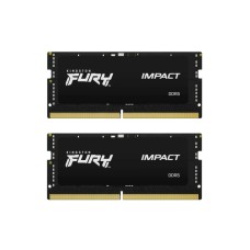 Оперативна пам'ять Kingston FURY Impact DDR5 64GB (2 x 32GB) 5600 CL40 SODIMM black