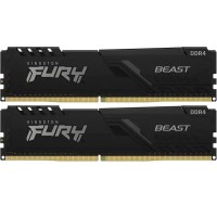 Оперативна пам'ять Kingston FURY Beast 16GB (2 x 8GB) 3200 CL16 black