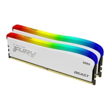 Оперативна пам'ять RAM Kingston FURY Beast RGB Special Edition 32GB (2 x 16GB) 3600 CL18 white