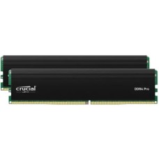 Оперативна пам'ять Crucial Pro DDR4 64 ГБ (2 x 32 ГБ) 3200 CL22 black