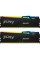 Оперативна пам'ять Kingston FURY Beast RGB DDR5 32 ГБ (2 x 16 ГБ) 6000 CL30 black
