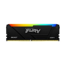 Оперативна пам'ять Kingston FURY Beast RGB DDR4 16GB 3200 CL16 black