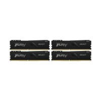 Оперативна пам'ять Kingston FURY Beast DDR4 RAM 128GB (4 x 32GB) 3600 CL18 black