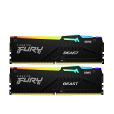 Оперативна пам'ять RAM Kingston FURY Beast RGB DDR5 32GB (2 x 16GB) 6000 CL36 black
