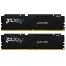 Оперативна пам'ять RAM Kingston FURY Fury Beast DDR5 64GB (2 x 32GB) 5200 CL40 black