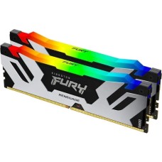 Оперативна пам'ять RAM Kingston FURY Renegade RGB DDR5 32GB (2 x 16GB) 6400 CL32 gray