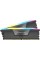 Оперативна пам'ять Corsair Vengeance RGB DDR5 32 ГБ (2 x 16 ГБ) 6000 CL36 black