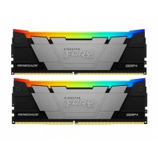 Оперативна пам'ять RAM Kingston FURY Renegade RGB DDR4 64GB (2 x 32GB) 3600 CL18 gray