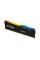 Оперативна пам'ять RAM Kingston FURY Beast RGB DDR5 32GB 5600 CL40 black