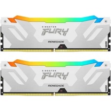 Оперативна пам'ять RAM Kingston FURY Renegade RGB DDR5 48GB (2 x 24GB) 8400 CL40 white-silver