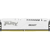 Оперативна пам'ять RAM Kingston FURY Beast DDR5 16GB 6000 CL30 EXPO white