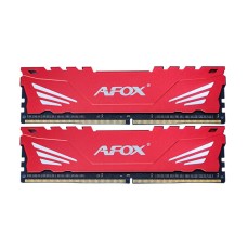 Оперативна пам'ять Afox 16GB (2x8GB) 3200 CL16 Gaming Red