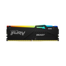 Оперативна пам'ять RAM Kingston FURY Beast RGB DDR5 16GB 5200 CL40 black