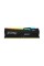 Оперативна пам'ять RAM Kingston FURY Beast RGB DDR5 16GB 5200 CL40 black