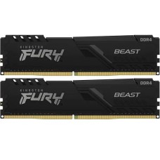 Оперативна пам'ять RAM Kingston FURY Beast 32GB (2 x 16GB) 3200 CL16 black