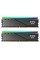 Оперативна пам'ять Adata Lancer Blade RGB DDR5 32GB (2x16GB) 6400 CL32 black