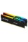 Оперативна пам'ять RAM Kingston FURY Beast DDR5 RGB 16GB (2 x 8GB) 5600 CL40 black