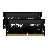 Оперативна пам'ять Kingston FURY Impact DDR4 16GB (2 x 8GB) 3200 CL20 SODIMM black
