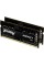 Оперативна пам'ять Kingston FURY Impact DDR4 32GB (2 x 16GB) 3200 CL20 SODIMM black