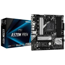 Материнська плата ASrock A520M Pro4