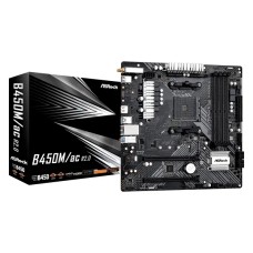 Материнська плата ASrock B450M/ac R2.0