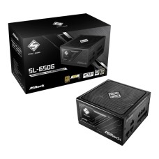 Блок живлення ASrock Steel Legend SL-650G 650W 80+ Gold black