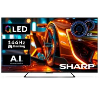 Телевізор Sharp 65HR7765E QLED 4K 144Hz Google TV AI Dolby Vision IQ Dolby Atmos DTS-X HDMI 2.1 DVB-T2