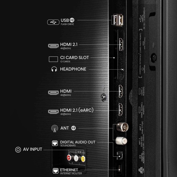Телевізор Hisense 55A6Q 55 Телевізор Hisense 55A6Q 55