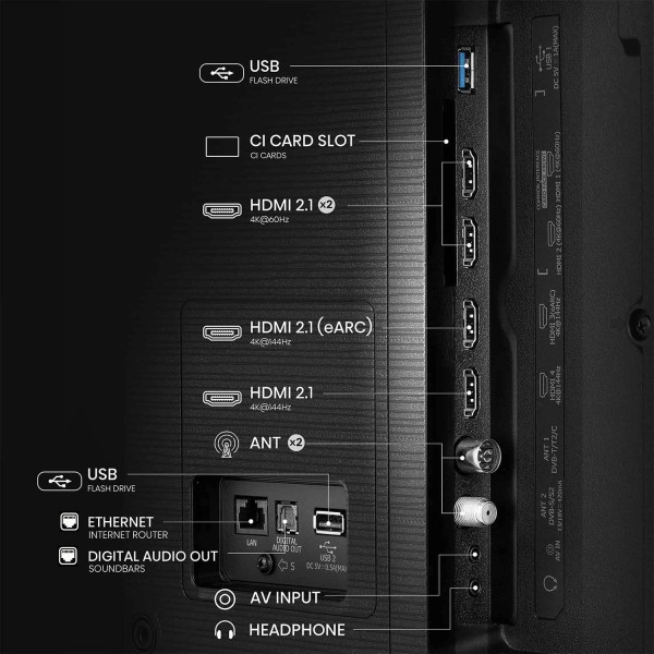 Телевізор Hisense 85E7Q PRO 85 Телевізор Hisense 85E7Q PRO 85