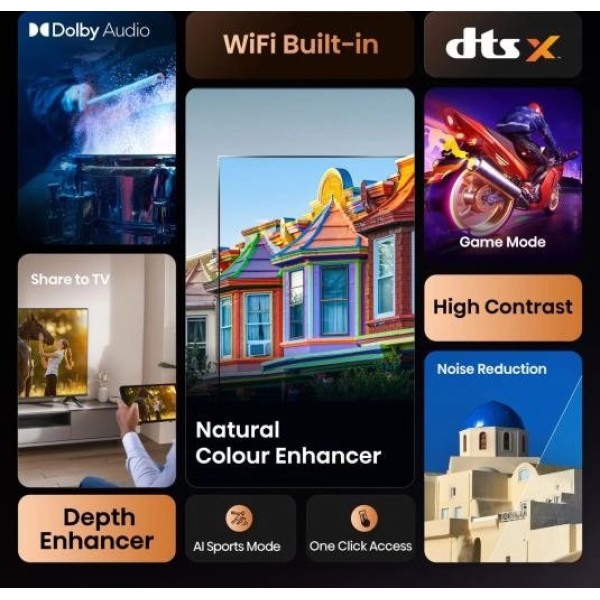 Телевізор Hisense 40A4Q 40 Телевізор Hisense 40A4Q 40