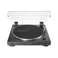 Програвач аудіо Audio-Technica AT-LP60X Black Автоматичний Ремінний привід Передпідсилювач 