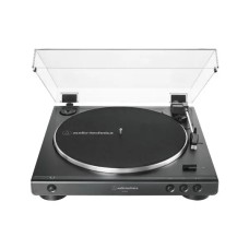Програвач аудіо Audio-Technica AT-LP60X Black Автоматичний Ремінний привід Передпідсилювач 