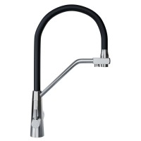 Змішувач Globalo Olintio Black/Inox 1.1 black-steel 