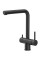 Змішувач Quadron Ellen 3673512BLM black з нержавіючої сталі