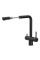 Змішувач Quadron Ellen 3673512BLM black з нержавіючої сталі