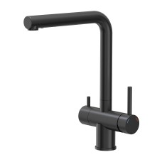 Змішувач Quadron Ellen 3673512BLM black з нержавіючої сталі