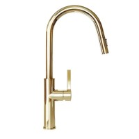 Кухонний змішувач Globalo Divio Light Gold 