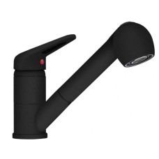 Змішувач Franke Prince II Pull-Out spray black Mat