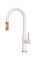 Змішувач Quadron Jennifer Q Line Slim 3623510WHMP Snow white/Copper Stainless Steel